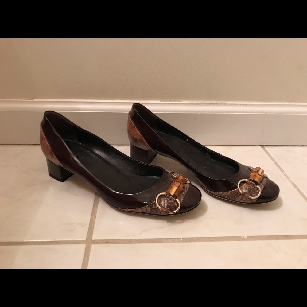 Gucci Brown Heels